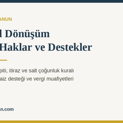 Kentsel dönüşüm süreci ve devlet destekleri konulu makale kapak görseli
